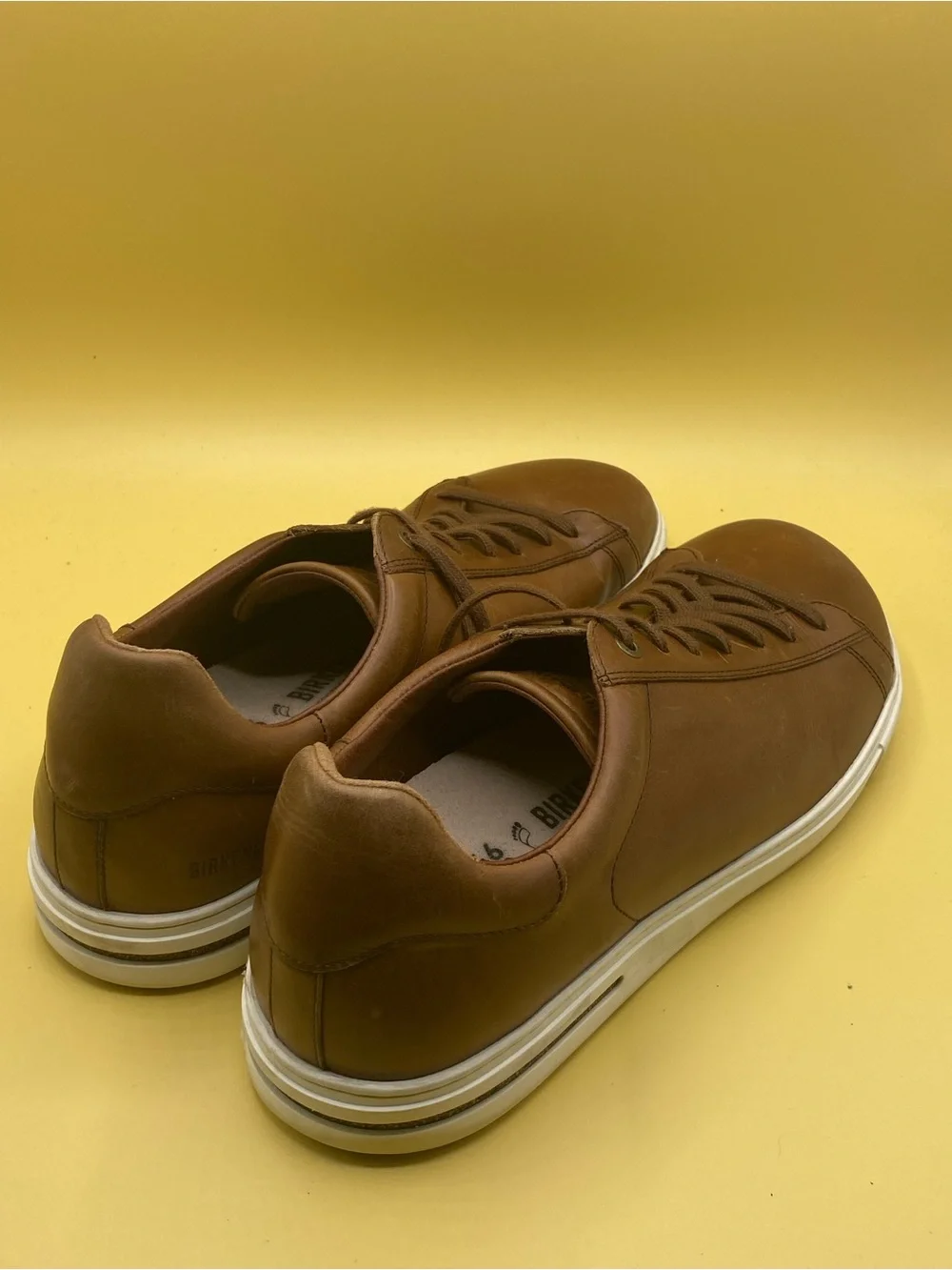 Birkenstock Bend Low Leather sneakers in cognac
